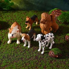 Hand-Carved Wooden Beagle Figurine - Realistic Linden Wood Dog Sculpture Ornament